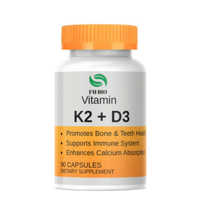 Capsules de Vitamine K2 <span class=keywords><strong>D3</strong></span> - OEM Transfrontalier C-GMP - Product Image 1