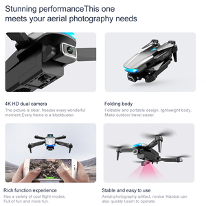 Aijh ba mặt tránh chướng ngại vật bay không người lái RC với HD rẻ hơn tùy chỉnh nhỏ bay không người lái Đồ chơi Video Camera máy bay không người lái - Product Image 4
