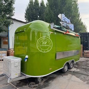 Nouveau design 2025 : Food Truck avec cuisine complète, idéal pour burgers, frites, cuisine mobile, remorque alimentaire OEM, chariot à hot-dogs - Product Image 3