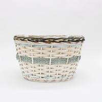 Grand panier de rangement en osier, panier écologique pour jardin à fleurs, nouveau design spécial