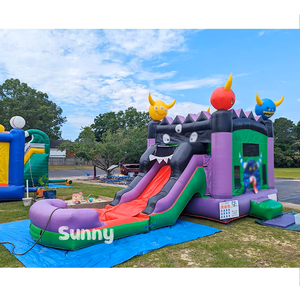 Castillo Inflable Comercial con Tobogán, Diseño <span class=keywords><strong>de</strong></span> Patrulla Canina, para Niños - Product Image 6