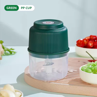 Mini hachoirs à viande manuel légumes ménage électrique hachoir à nourriture Machine avec 380ml coups