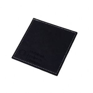 Sous-verres carrés personnalisés en tissu, écologiques, pour café et boissons, imprimés en sérigraphie, portables, avec logo personnalisé - Product Image 3