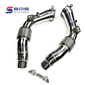 Tuyau d'échappement droit poli de haute qualité SQS OEM/ODM pour BMW F10 M5 F06 M6 – Tuyaux d'essai - Product Image 3