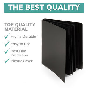 <span class=keywords><strong>Album</strong></span> <span class=keywords><strong>photo</strong></span> noir pour photomaton, format 2x6 pouces, livre de rangement pour photos, 12 <span class=keywords><strong>pages</strong></span>, capacité de 48 photos, style poche à glisser, souvenir pour mariages - Product Image 6