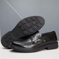 Chaussures habillées en cuir véritable de vachette pour hommes, style Oxford et mocassins, tendance mode, pour le travail, vente en gros, fabricant