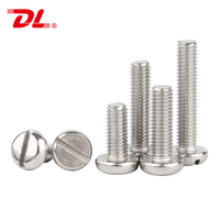 Vis de machine fendues à tête cylindrique en acier inoxydable 304 M1.6 M2 M2.5 M3 M4 M5 M6 M8 M10 – Fixations pour assemblage électronique