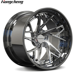 Jantes de voiture personnalisées forgées de 17 à 24 pouces 5x114.3 5x130 5x112 5x127 pour BMW Audi Pagani Hyuara Corvette C8 - Product Image 1