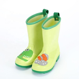 Zapatos de lluvia para niños, venta al por mayor, zapatos de jardín Wellington impermeables de goma para caminar, <span class=keywords><strong>Botas</strong></span> de lluvia de goma para niños 2023 - Product Image 4