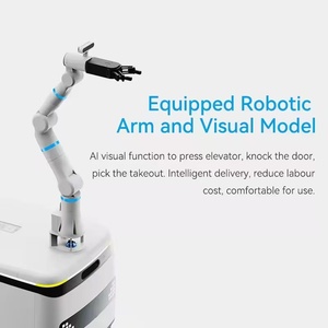 <span class=keywords><strong>Robot</strong></span> de livraison de nourriture intelligent - <span class=keywords><strong>Robot</strong></span> de livraison de restauration sans contact multi-scénarios intérieur et extérieur - Product Image 3