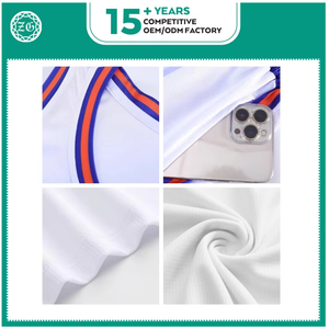 أوم جيرسي مخصص فريقك الخاص لكرة السلة جيرسي مجموعة فارغة - Product Image 3