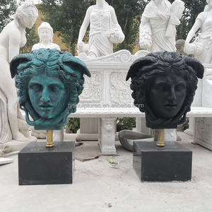 Famosa statua di <span class=keywords><strong>medusa</strong></span> che uccide <span class=keywords><strong>perseus</strong></span> in bronzo per la decorazione del giardino - Product Image 3