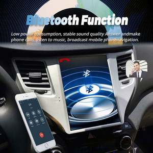 Pantalla Tesla de 10.4 Pulgadas y 128 GB, Sistema Multimedia para Automóvil con GPS y Navegación para Hyundai Tucson 2017, Autoradio con Bluetooth, Estéreo, Android 13.0, Unidad Principal - Product Image 4