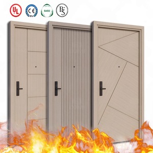 ประตูกันเสียงและกันไฟสำหรับโรงแรม ดีไซน์ทันสมัย ประตูห้องพักโรงแรมแบบใช้มือหมุน ทนไฟได้ 20 30 45 60 นาที - Product Image 1