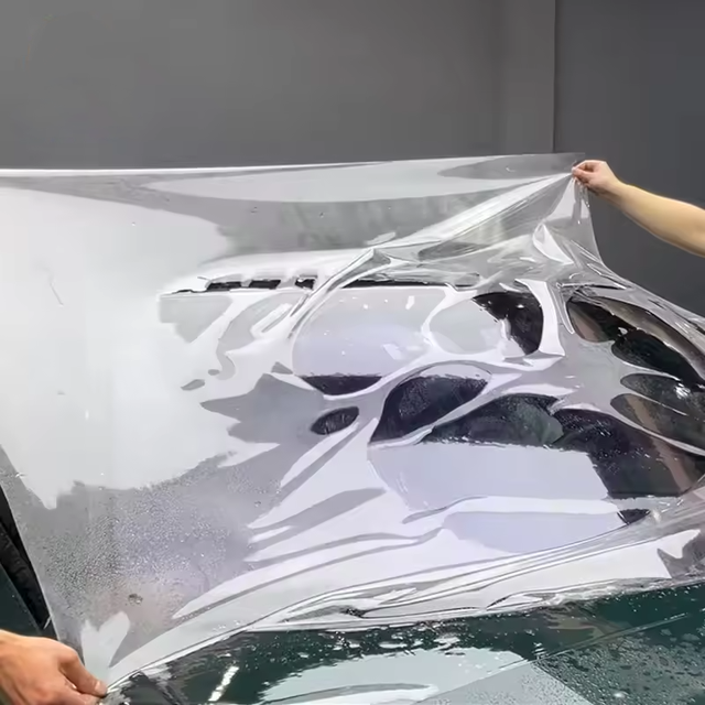 Self-Healing TPU Car Windshield Tint Film Anti-Scratch and Color-Changing Front Window Shield Glass Protection
