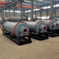 Broyeur à billes 2100x3600 pour or, cuivre, ciment, 10-36t/h, 180kw, alimentation 0,075-0,4mm