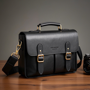 Fabrikant Van Hoge Kwaliteit Echt Lederen Casual Crossbody Tas Dames Medium Handtassen Cameratas Heren Zadeltas Schoudertas - Product Image 6