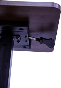 <span class=keywords><strong>Table</strong></span> de chevet pneumatique réglable avec roues Design moderne hôpital médical mobile debout bureau <span class=keywords><strong>Table</strong></span> de chevet chariot - Product Image 3