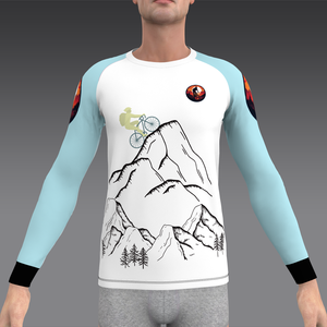 HIRBGOD hommes populaires hauts à manches longues <span class=keywords><strong>vtt</strong></span> vêtements de cyclisme séchage rapide respirant <span class=keywords><strong>VTT</strong></span> vêtements <span class=keywords><strong>pour</strong></span> adulte - Product Image 5