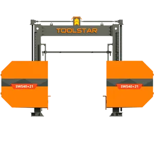 Toolstar Mono Wire Rope Diamond Wire Stone Cutting Machine for Granite Marble Block Cutting Shaping