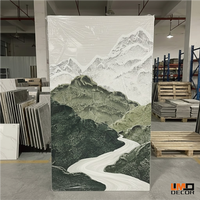Revêtement mural en PVC brillant 3D résistant aux UV et au feu, épaisseur 2 mm/3 mm, panneau décoratif à jointure sans soudure