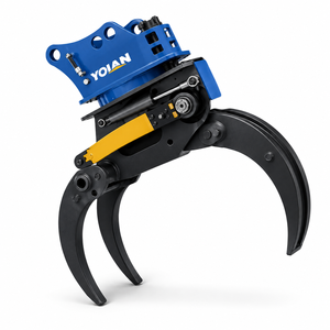 Vente directe du fabricant : Grappin hydraulique, scie-grappin pour excavatrice, grappin à bois pour mini-excavatrice - Product Image 1