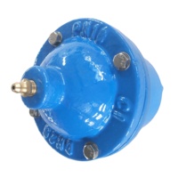 Vanne de décharge d'air à double orifice à trois fonctions, à base de fonte ductile à bride, à température hydraulique, vente chaude SEB