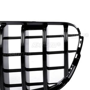 Parrilla Delantera W253 Estilo GTR para Mercedes Benz Clase GLC W253 X253 GLC300 GLC350 2015-2019, Parrillas de Carreras - Product Image 6