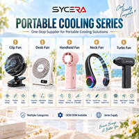 Mini ventilateur portatif avec miroir et lumière nocturne, ventilateur de refroidissement portable rechargeable par USB pour les voyages, le bureau, le maquillage et l'extérieur