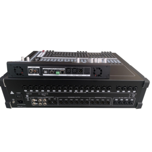 MARCO T24 คอนโทรลเลอร์ดีเจดิจิตอลหน้าจอสัมผัส 7 นิ้ว 24 ช่องสัญญาณ 5 แบนด์ EQ 4 เอฟเฟค DSP พร้อมเครื่องบันทึกในตัว <span class=keywords><strong>MIDI</strong></span> ผ่าน USB - Product Image 2