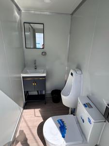 Remorque de toilettes mobiles <span class=keywords><strong>avec</strong></span> toilettes à chasse d'eau à vendre, remorque de toilettes de luxe <span class=keywords><strong>avec</strong></span> éclairage pour location d'événements (mariages, festivals) - Product Image 5