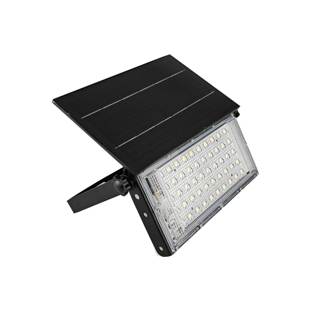 Outdoor Waterproof  LED Stadium Light Reflector Projector Folded  Spotlight IP65 Solar Garden Flood Lights