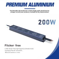 Alimentation LED YSD avec garantie 5 ans, transformateur 12V 24V DC, 30W-300W, dimmable Triac, driver LED AC220V/110V pour bande LED