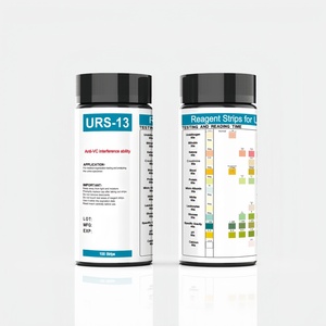 Bandelettes réactives pour analyse d'urine, boîte de 100 unités - Bandelettes réactives URS-13 certifiées CE pour surveiller les niveaux de corps cétoniques chez les personnes suivant un régime - Product Image 3
