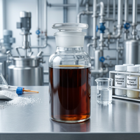Acide Linéaire Alkylbenzène Sulfonique (LABSA) 96% pour Détergent en Poudre, Tensioactif Haute Pureté, Prix Usine, CAS 27176-87-0
