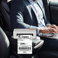 Impresora Térmica de Recibos y Códigos de Barras Aiyin E40, Tamaño Máximo de Papel de 110 mm, Interfaz USB, 203 dpi, para Negocios de Envío de Automóviles, en Stock