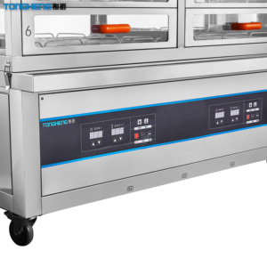 China Manufactured Buns <strong>Warmer</strong> Showcase Food <strong>Warmer</strong> Display for Hotel - Product Image 6