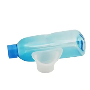 100毫升塑料洗眼瓶，带洗眼杯的 PET 洗眼瓶