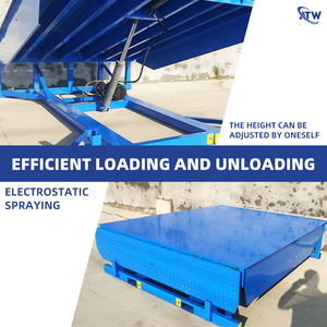 10 tấn thủy lực văn phòng phẩm kéo nâng nhiệm vụ nặng nề xe nâng đoạn đường nối và dock leveler nền tảng Điều kiện Mới cho khách sạn - Product Image 5