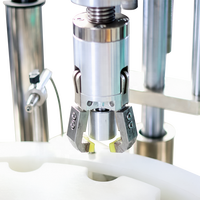 MAKWELL Machine automatique à haute vitesse 16 têtes de remplissage Ketchup Sauce salade Machine à remplir et capsuler la mayonnaise