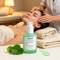 Sérum Cica Céramide GREEN MAGIC à Marque Blanche, Vitamine B5, Éclaircissant, Hydratant, Apaisant les Rougeurs, Réparateur de la Barrière Cutanée