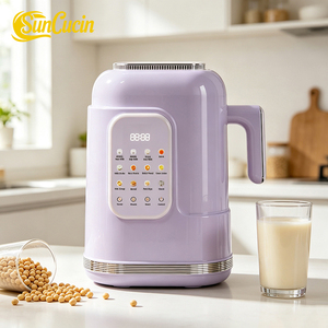 Máquina para Hacer Leche <span class=keywords><strong>de</strong></span> Frutos Secos con Control por Microcomputadora, con Aislamiento Acústico, para Leche <span class=keywords><strong>de</strong></span> Soya, Jugo <span class=keywords><strong>de</strong></span> Avena, Cereal <span class=keywords><strong>de</strong></span> Arroz y Bebidas Vegetales Caseras - Product Image 1