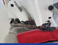 Machine à coudre surjeteuse industrielle à quatre fils RNEX4-4 d'équipement surjeteuse de vêtement en matériau mince
