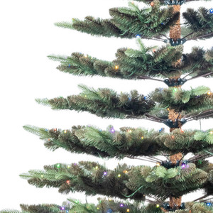 <span class=keywords><strong>Sapin</strong></span> <span class=keywords><strong>de</strong></span> Noël <span class=keywords><strong>de</strong></span> 7 pieds style <span class=keywords><strong>sapin</strong></span> <span class=keywords><strong>de</strong></span> pin en PE et PVC avec lumières LED à changement <span class=keywords><strong>de</strong></span> couleur, OEM disponible, échantillon fourni, prix d'usine - Product Image 3