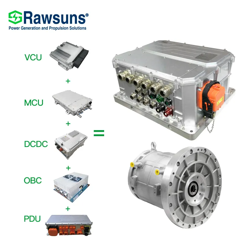 Geïntegreerde Ev Kit 5 In 1 Voor 20kw/40kw Elektrische Auto Conversie Kit Suv Mini Van Personenauto