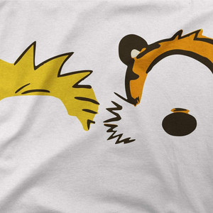 T-shirt Calvin et Hobbes Faces Contour - Product Image 3