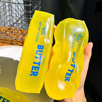 Balle anti-stress souple en beurre de vaseline en gros, jouet à presser pour enfants et fêtes, option logo personnalisé