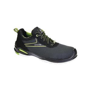 LEMAiTRE Zapato DE SEGURIDAD Ringo talla 44 negro/Verde S3 SRC ESD EN ISO 20345 tela - Product Image 1
