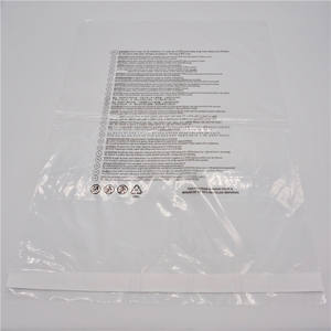 Bolsas de plástico de polietileno biodegradables para ropa y ropa, con advertencia de asfixia - Product Image 6