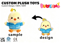 Peluche OEM de haute qualité en tissu doux pour enfants, idéale comme cadeau promotionnel d'entreprise